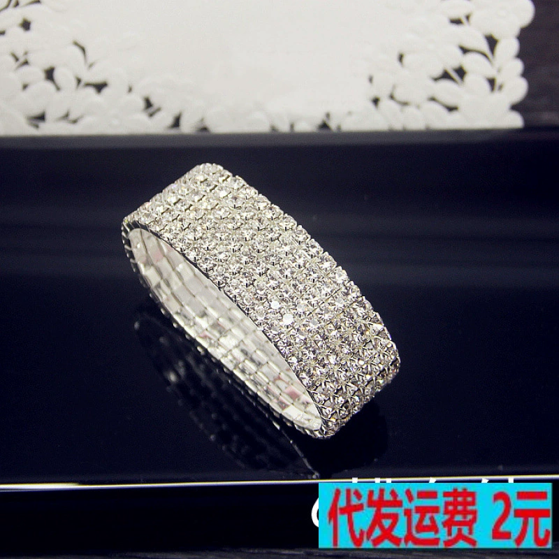 Прямой производитель модный свадебный браслет со стразами ручной браслет браслет корейская версия сладкого памятного браслета ювелирные изделия оптом