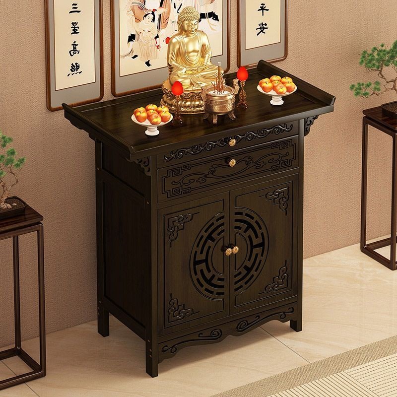 New Chinese-Style Buddhist Cabinet, Standing Cabinet, Altar for Burning Incense, Household Offering Table, Shrine, Incense Case, Altar Cabinet, Entrance Table