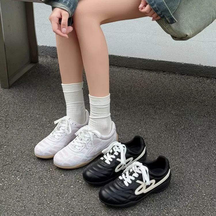 【白敬廷同款】2025超火流浪鞋子女鞋百搭运动鞋女款休闲德训鞋子