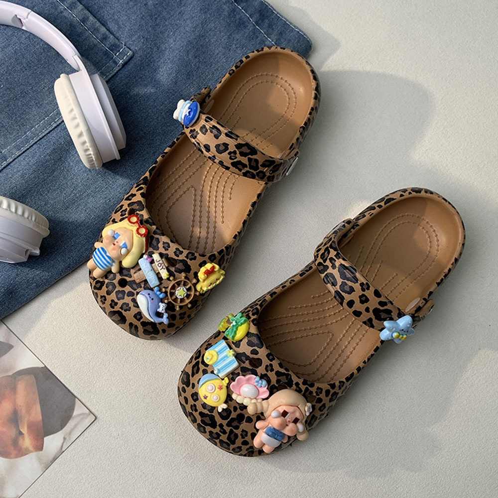 Eva Trendy Slippers for Women, Summer Outdoor Wear, 2026 New Model, Non-Slip Ballet Clogs, Women's Closed-Toe Sandals Wholesale