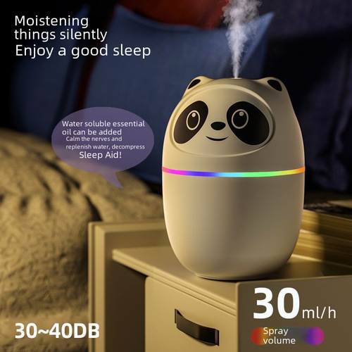 Gift Home Cute Pet Humidifier 250ml Capacity Nano Atomization Silent Moisturizing USB Plug-in Single Spray Hydration Device