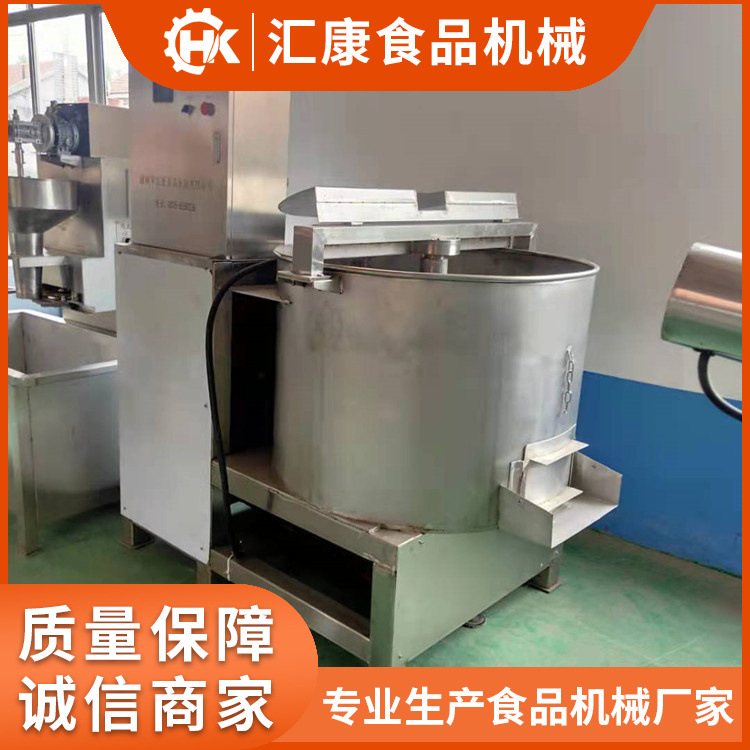 汇康机械生产变频调速打浆机 卧式丸子料搅拌机 红肠料真空打浆机