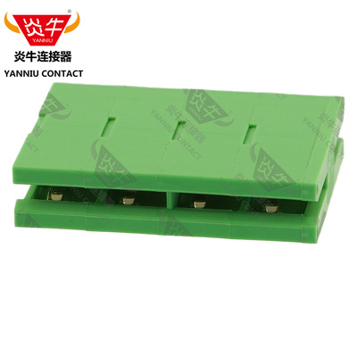 7.5mm炎牛凤凰板对板金手指PCB接线端子YN2EDGSS/KF/ZEC1..5-LPV