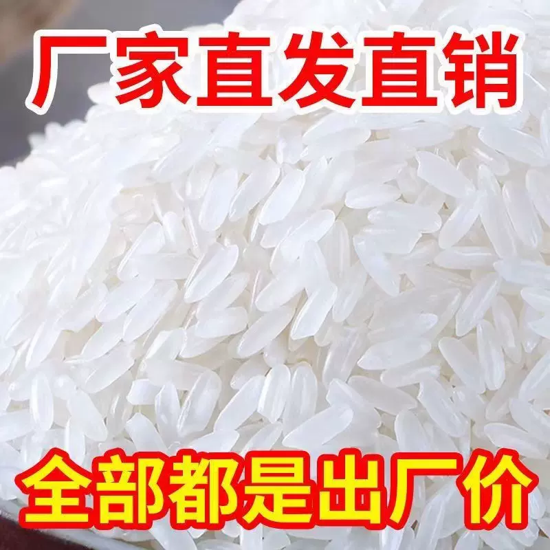 新米上市东北长粒香大米1KG米砖五常精选稻花香大米长粒米