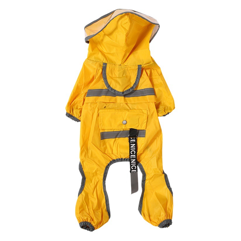 Impermeable para mascotas con capucha de alto grado Golden Retriever Teddy mediano y pequeño perro grande impermeable al aire libre impermeable al por mayor