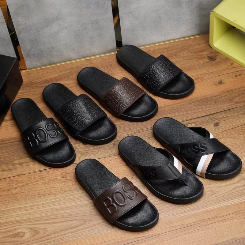 Высококачественные шлепанцы для Юго-Восточной Азии, Европы, 2024, мужские летние легкие Роскошные шлепанцы с буквенным принтом, модная верхняя одежда