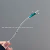 Silver bamboo hairpin about 17cm