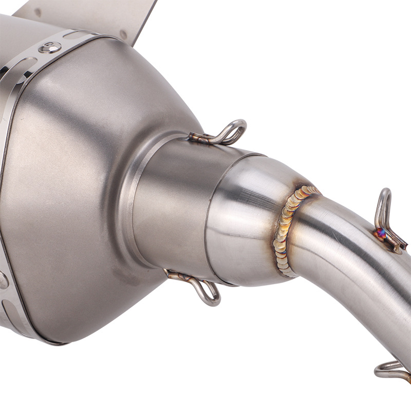Suitable for Honda motorcycle NS150LA exhaust pipe modification, NS150LA front section full exhaust pipe