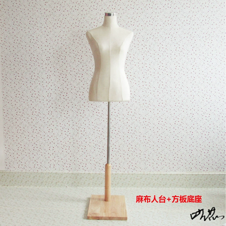Renwa's three -dimensional tailoring female tool accessories Half -body model props can be performed on clothing display shelves