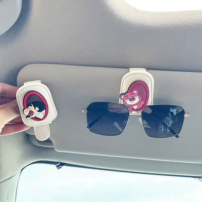 Car Glasses Holder Cute: Car Glasses Clip/Bill Clip