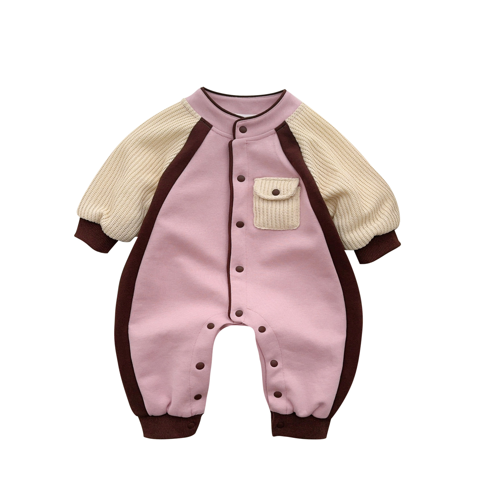 Ropa de bebé, ropa de otoño, mameluco 2024, hermano y hermana de Maillard, traje de una pieza, traje de escalada, ropa de bebé de un año