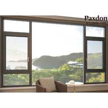 广东门窗品牌帕克斯顿门窗系统90平开窗|可配备防护格栅