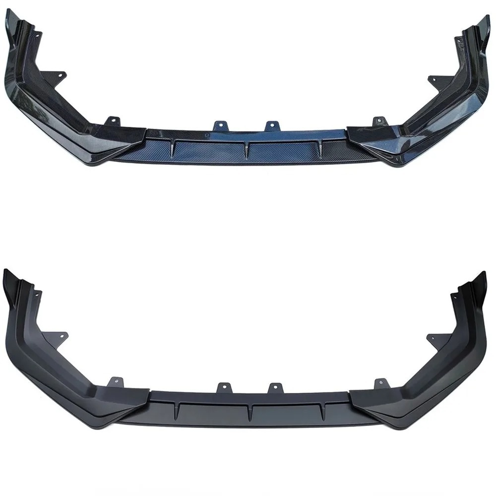 Suitable for 2022+ Honda Civic 11Th Generation Sedan Front Spoiler, Three-Section Perforated Type, Front Lip, Dedicated for Modification