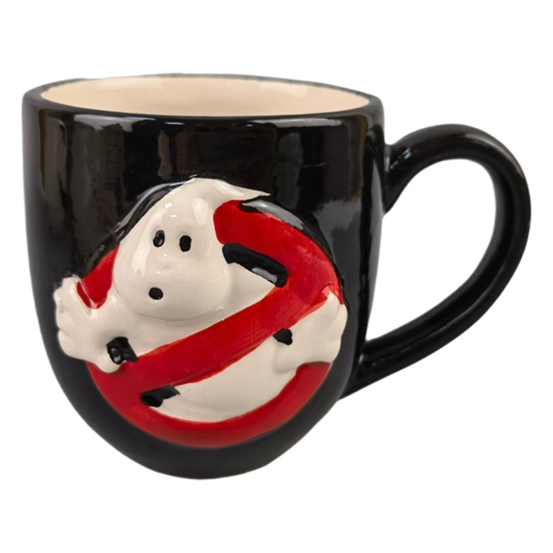 Taza con marca de Halloween cuidadosamente seleccionada, pequeño demonio, elfo, demonio, taza de café, Super Mario, fantasma, elfo de cerámica
