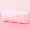Plush fuchsia pencil case