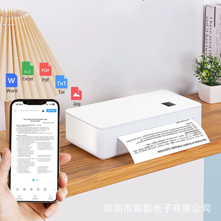 Трансграничный новый простой принтер A4 дома Bluetooth HD принтер офисное обучение