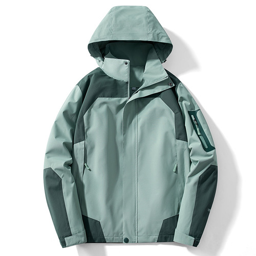 Men and Women's Mountain Series Single Layer Hiking Jacket Couple's Style Autumn and Winter Outdoor Waterproof Jacket