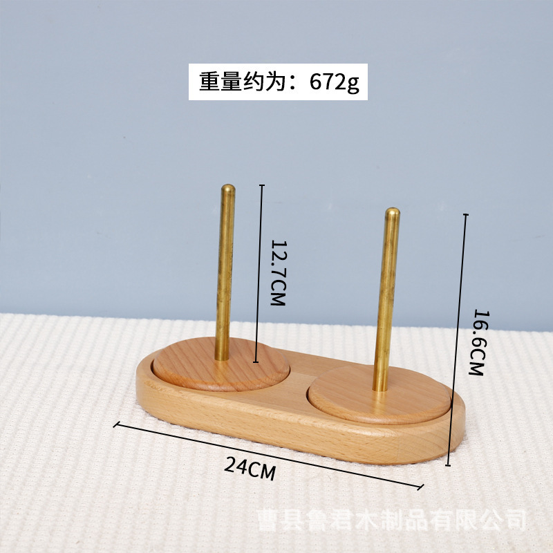 無垢材回転可能なウールスパイラルスタンド家庭用ウールボール手編みツール木製取り外し可能なスパイラルスタンド|undefined