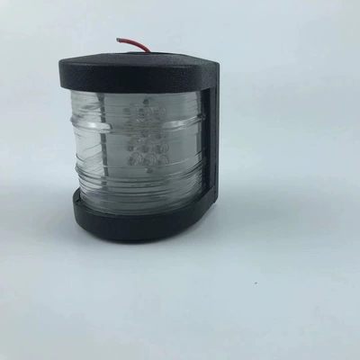 12V Portside Lights, Marine Stern Lights, Speedboat Avtomobil ehtiyat hissələri - medium-foremast-light-transparent-lampshade-black-shell