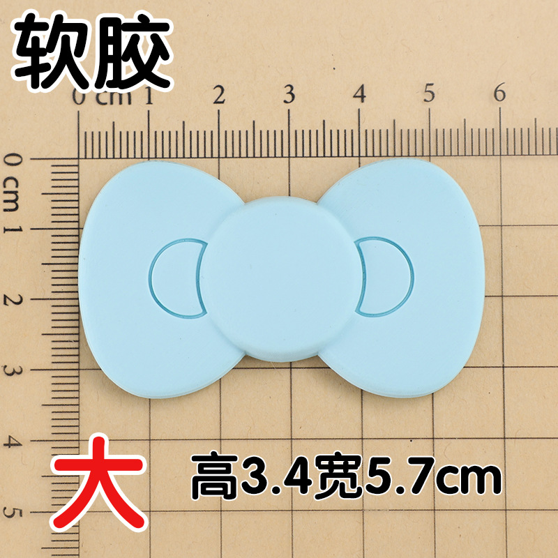 With bow, blue, big, 4x