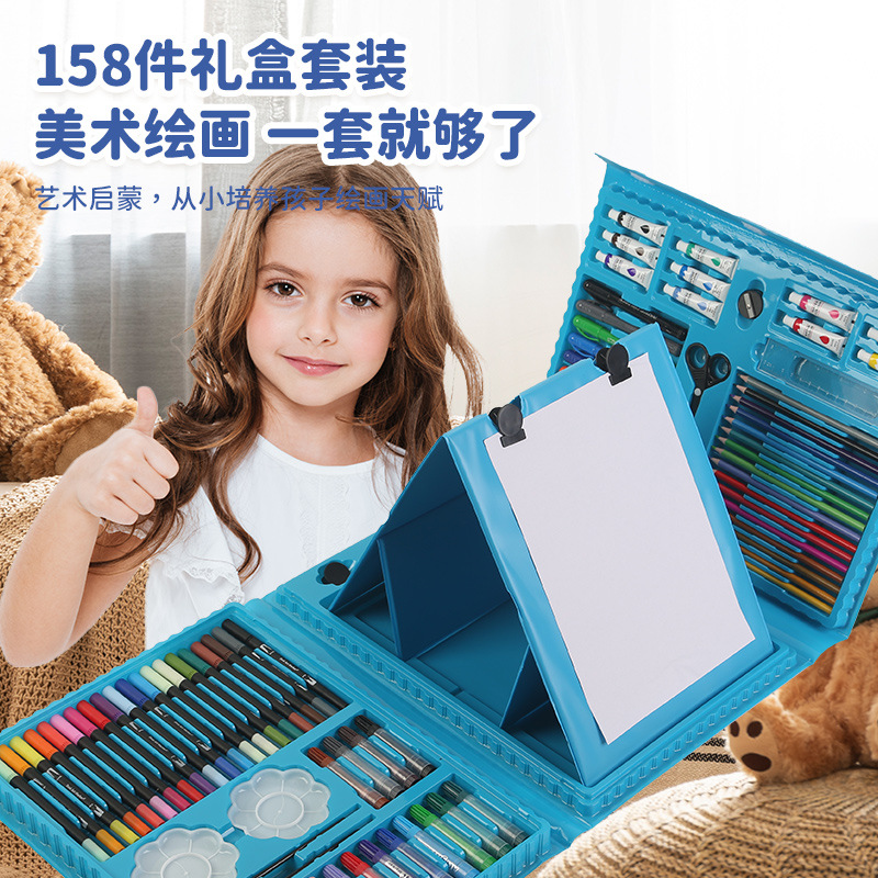 158 pinceles de astronautas 1 de junio día de los niños pinceles de papelería de pintura regalos set al por mayor