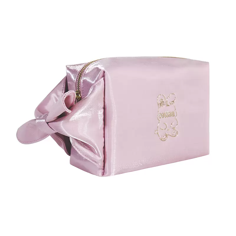 定制糖果枕头包天鹅绒布pu色丁发泡包刺绣袱布风吕敷蝴蝶结晚宴包