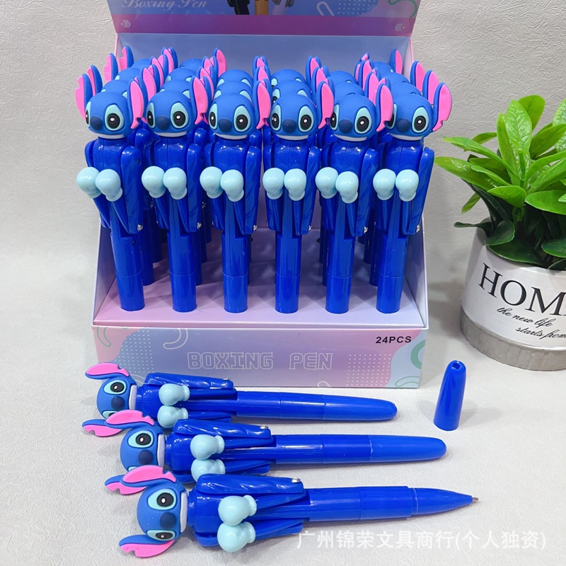 Creative boxing ballpoint pen for students
