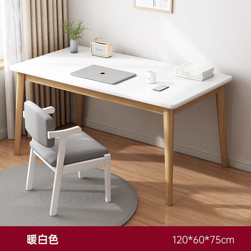 Silla cálida de madera blanca 120cm +