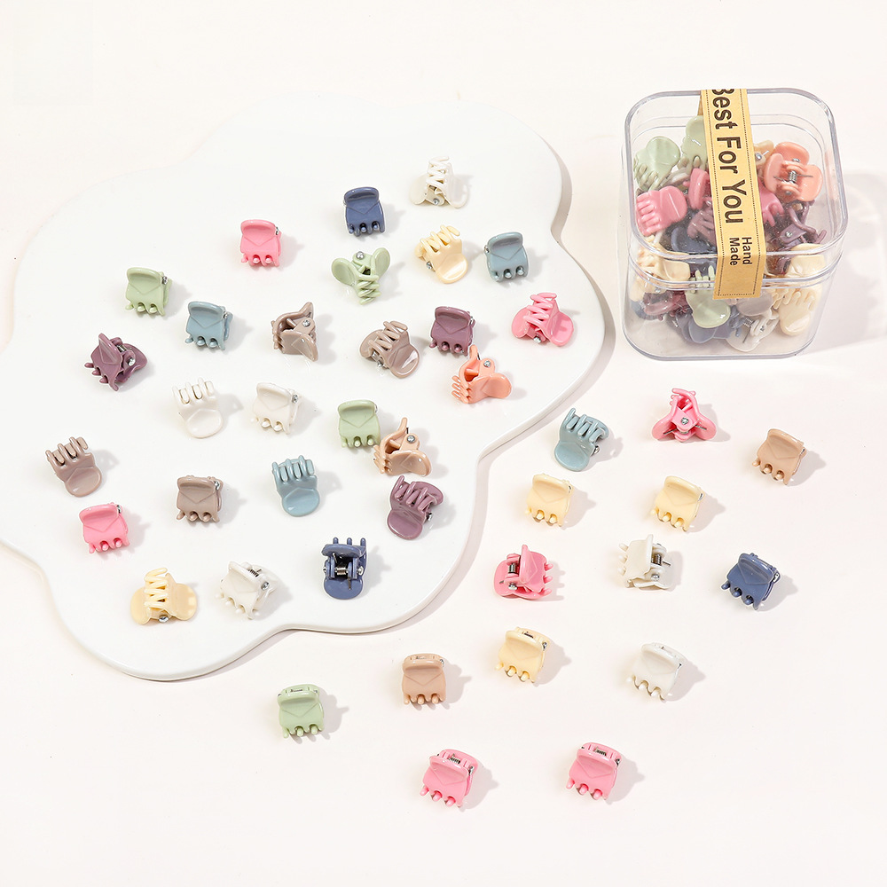 Set mini mollette per capelli colorate per trecce e frangetta_voghion.com