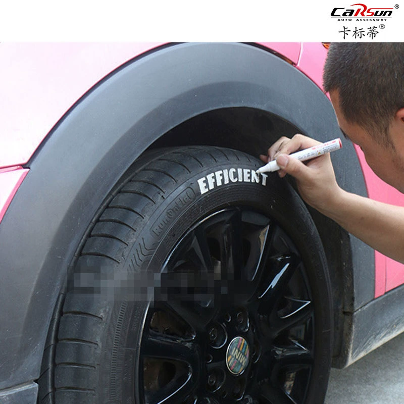 Автомобильная шина Pen Украшение Модификация Краска для украшения текста Краска Изменение цвета Принадлежности Краска Ручка Пылезащитная ручка