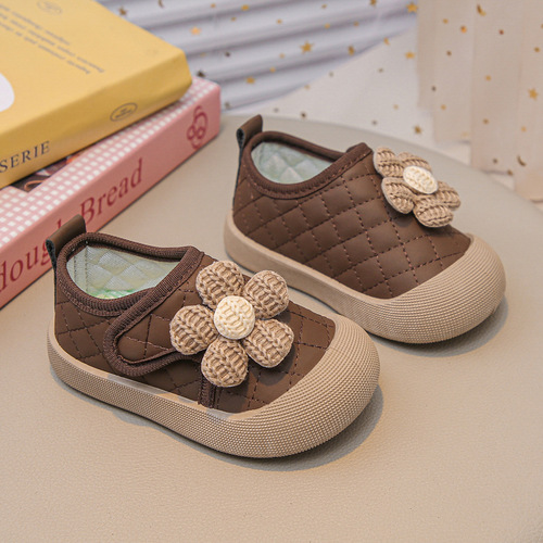 Baby Girl Shoes 6-12 Months Infant Shoes Autumn New Walking Shoes Soft Sole Baby Fashion Sports Shoes
