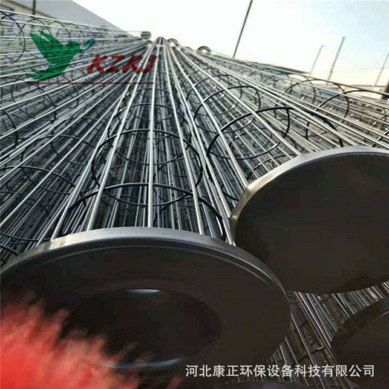 喷塑除尘器骨架133*6000规格袋笼插接式两节骨架信封式骨架扁龙骨
