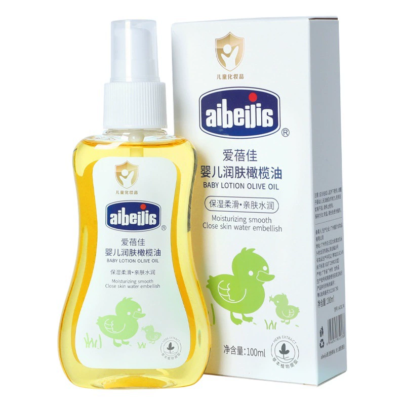 Ai Beijia 100 мл Увлажняющее оливковое масло для ухода за кожей для детей Массажное масло для новорожденных