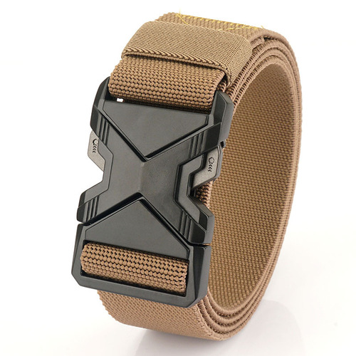  new tactical outdoor elastic woven belt casual elastic belt can be customized with logo