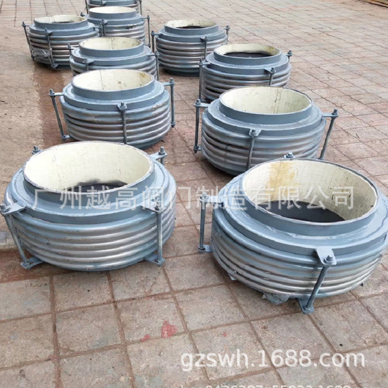 304不锈钢波纹管 法兰式金属软管耐油耐腐蚀高温高压编织软管