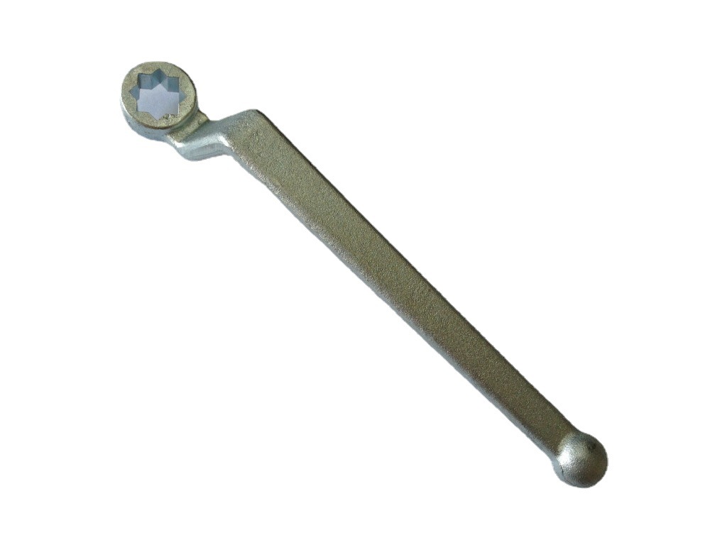 SW17 德标高压球阀专用碳钢精密热锻下压式弯手柄