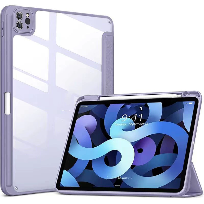 Подходит для защитного чехла iPad Pro 11, акриловый держатель для стилуса, защитный чехол для iPad 10.9 Air4/5, противоударный чехол для планшета