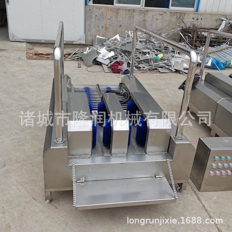 厂家智能感应靴子清洗机商用食品厂自动刷鞋设备单通道无人值守