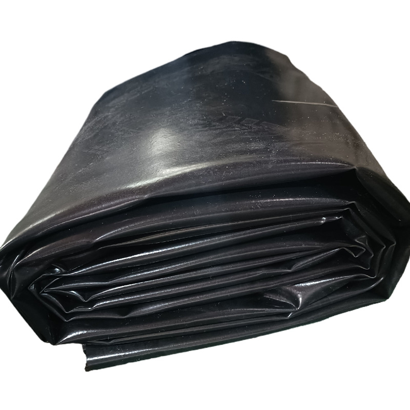 HDPE光面土工膜鱼塘虾池室外游泳池庭院水池填埋场防水塑料膜上海