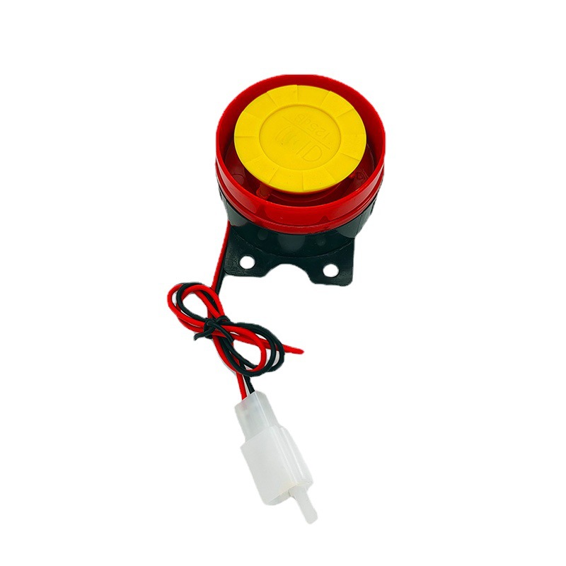 Bocina de alarma de la motocicleta bocina de alarma de coche eléctrico bocina universal bocina de bocina antirrobo