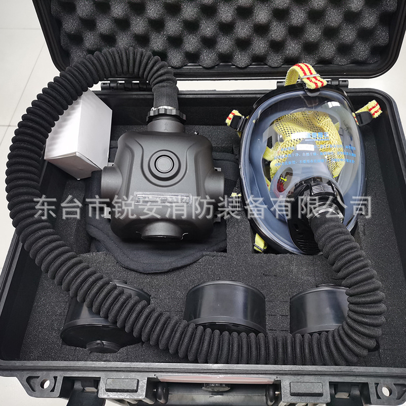 强制送风呼吸器电动送风过滤式呼吸防护系统厂家消防自救防烟-阿里巴巴
