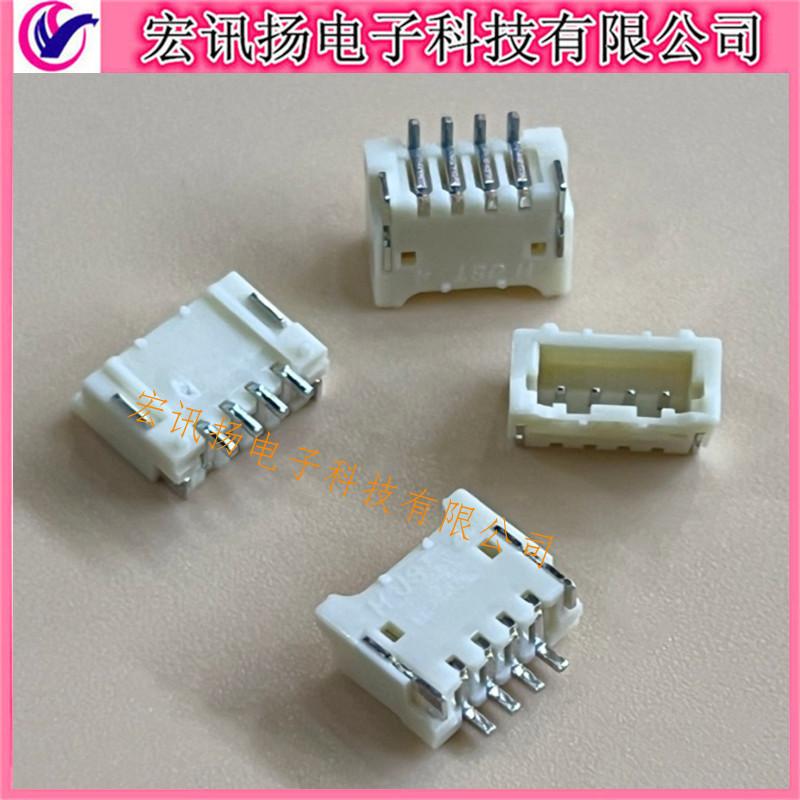 SM04B-CZSS-1-TB(LF)(SN) 原装JST 1.5mm间距 4Pin 卧贴针座