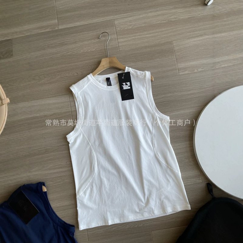 Birds of the Corvina Family, Elephant Tree, Quick-Drying, Breathable, High-Elastic, Tailored Men's Outdoor Sports Sleeveless Vest