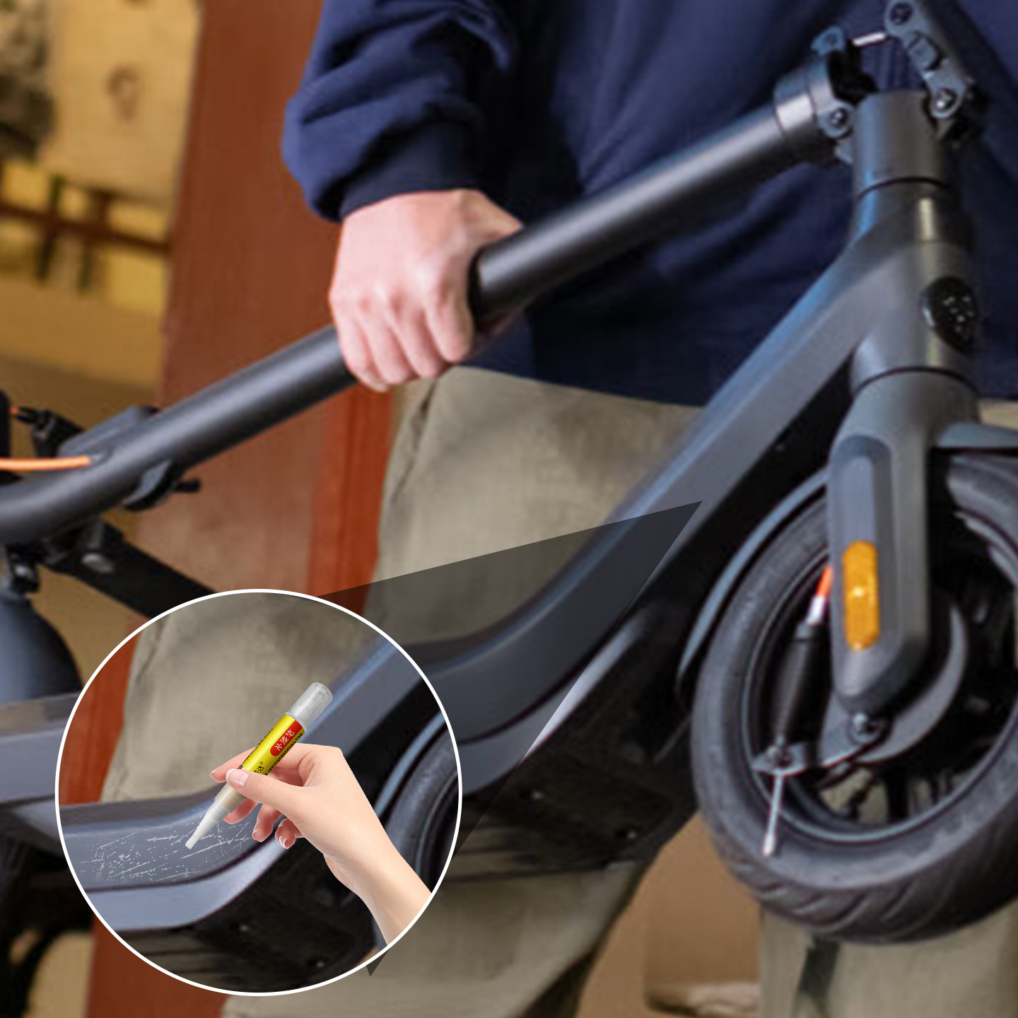 Electric Skateboard Paint Repair Pen, Handlebar, Pedal Shell Scratch and Paint Chipping Repair, Color Touch-Up