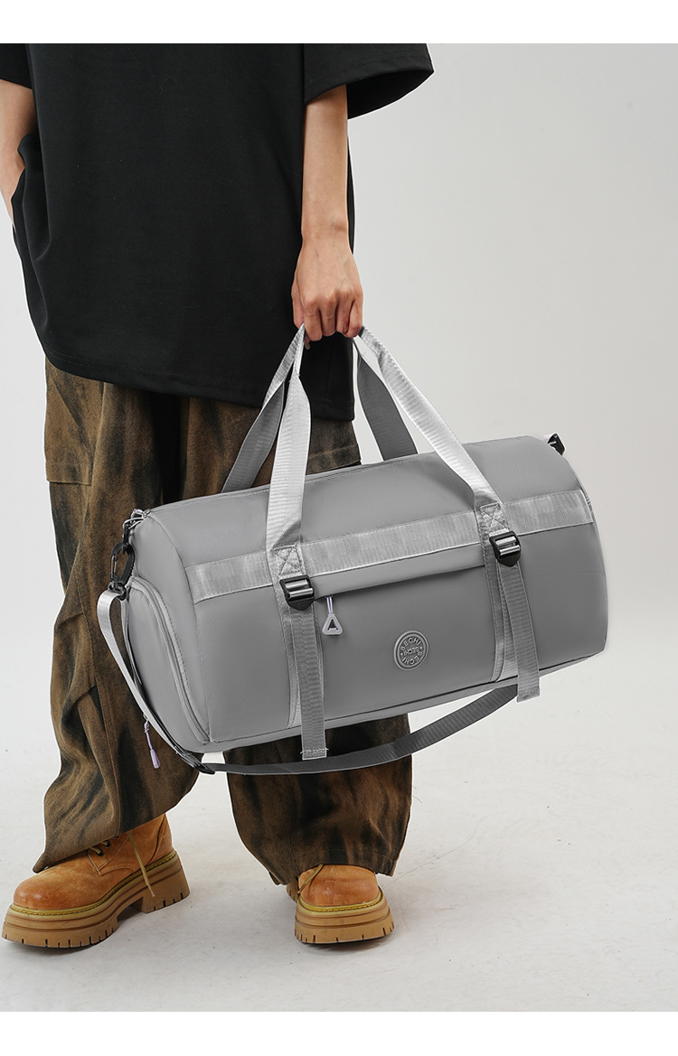 Großvolumige Reisetasche Damen Handtasche Fitnesstasche Herren Trocken-Nass-Trennung Sporttasche Reisetasche tragbar Kurztrip Geschäftsreise Tourismus