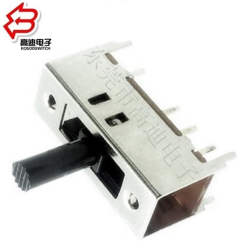 立式3段滑动开关圆杠  3档拨动开关圆柄   3位立式拨动开关手柄圆