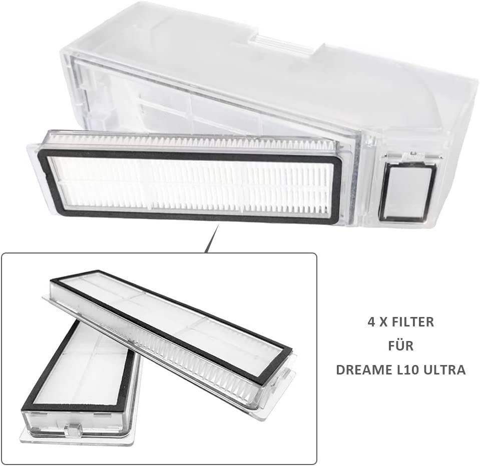 Adecuado para rastrear accesorios de robot de barrido L10S Ultra MOP S10 bolsa de polvo Xiaomi 1C cepillo principal cepillo lateral