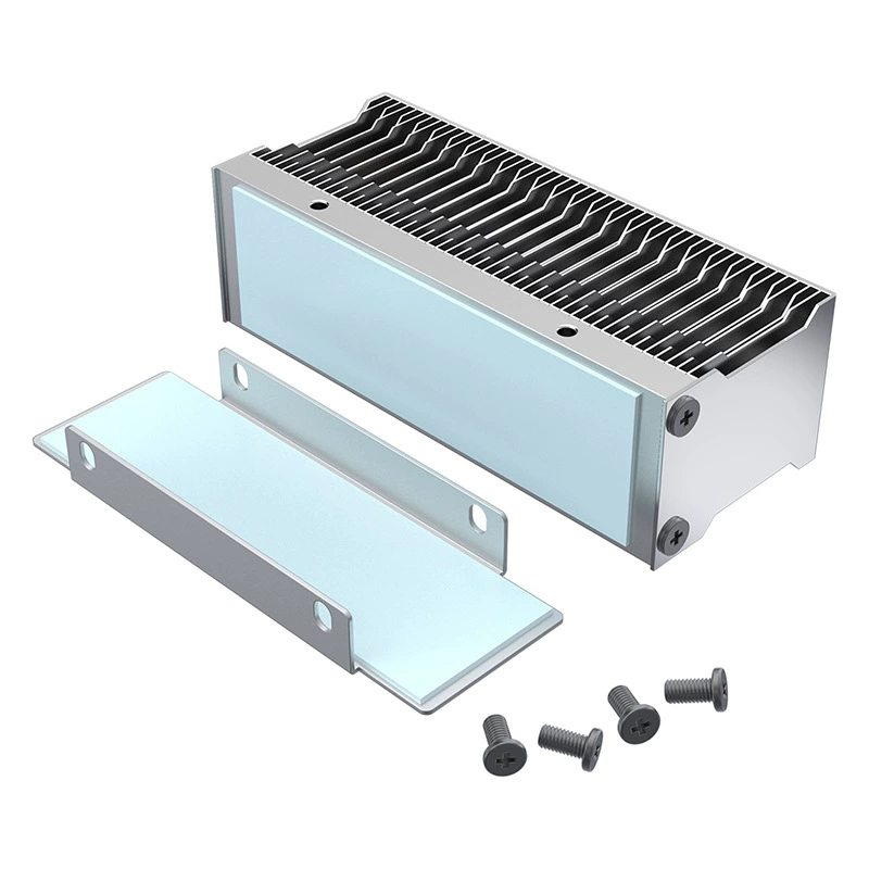 ID-COOLING ZERO M15 радиатор для M.2 SSD, охлаждение NVMe, алюминиевый радиатор с тепловой трубкой