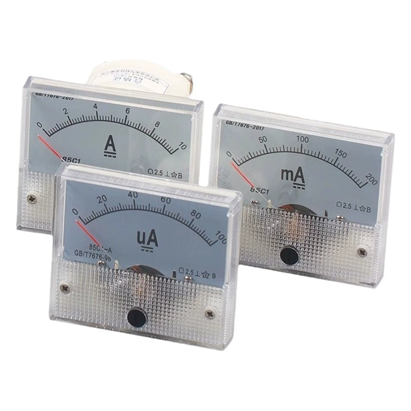 85C1-10A указатель Головка амперметра постоянного тока 1A2A3A5A50A500mA100uA30mA50mA ампер