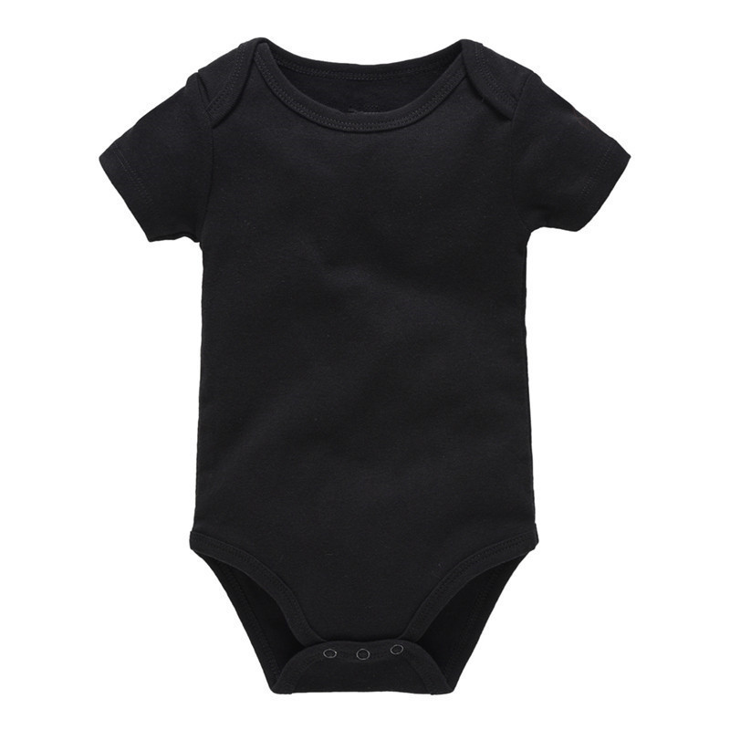 クロスボーダーの卸売りの赤ちゃんの無地の服の新生児の服の0-1歳の純色のワンピースの服の男女の赤ちゃんは夏に登ります。|undefined